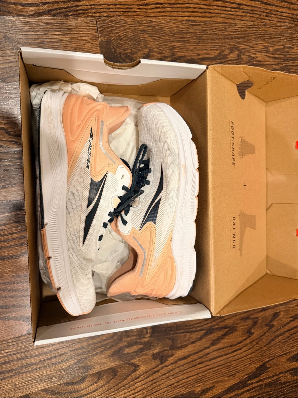 Altra Women's Peach and Black Neutral Running Shoes